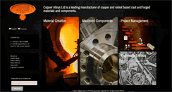 Desktop Screenshot of copperalloys.net